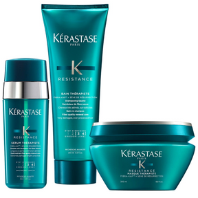 Zestaw Kérastase Résistance Thérapiste – Szampon 250ml + Maska 200ml + Serum 30ml