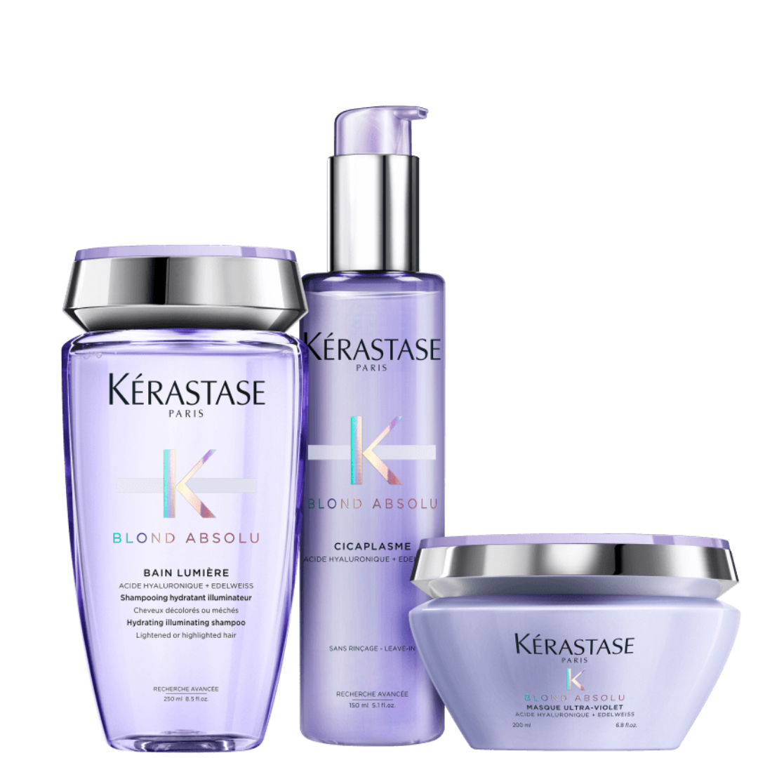 Zestaw Blond Absolu – Zestaw Blond Absolu – Tonowanie, Regeneracja, Nawilżenie i Blask