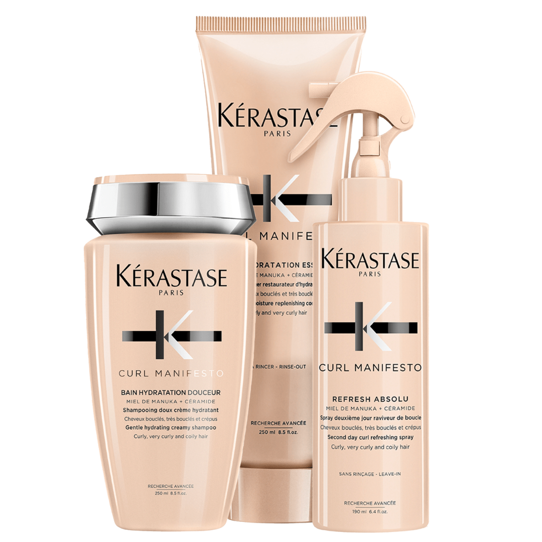 Zestaw Kérastase Curl Manifesto Refresh – Nawilżenie, Odświeżenie i Definicja Loków