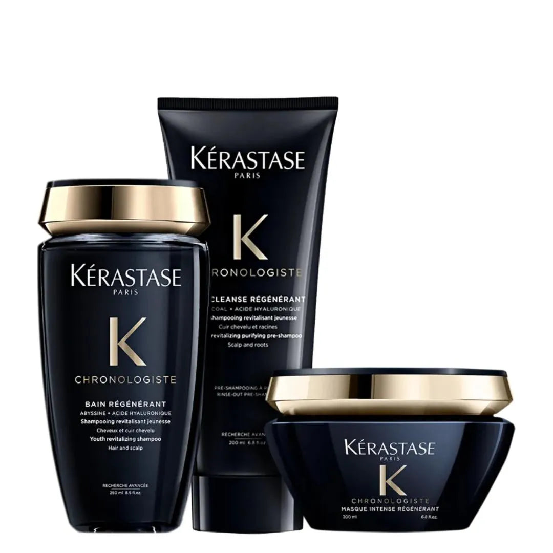 Kérastase Chronologiste Zestaw – Kompleksowa Regeneracja (3 Produkty)